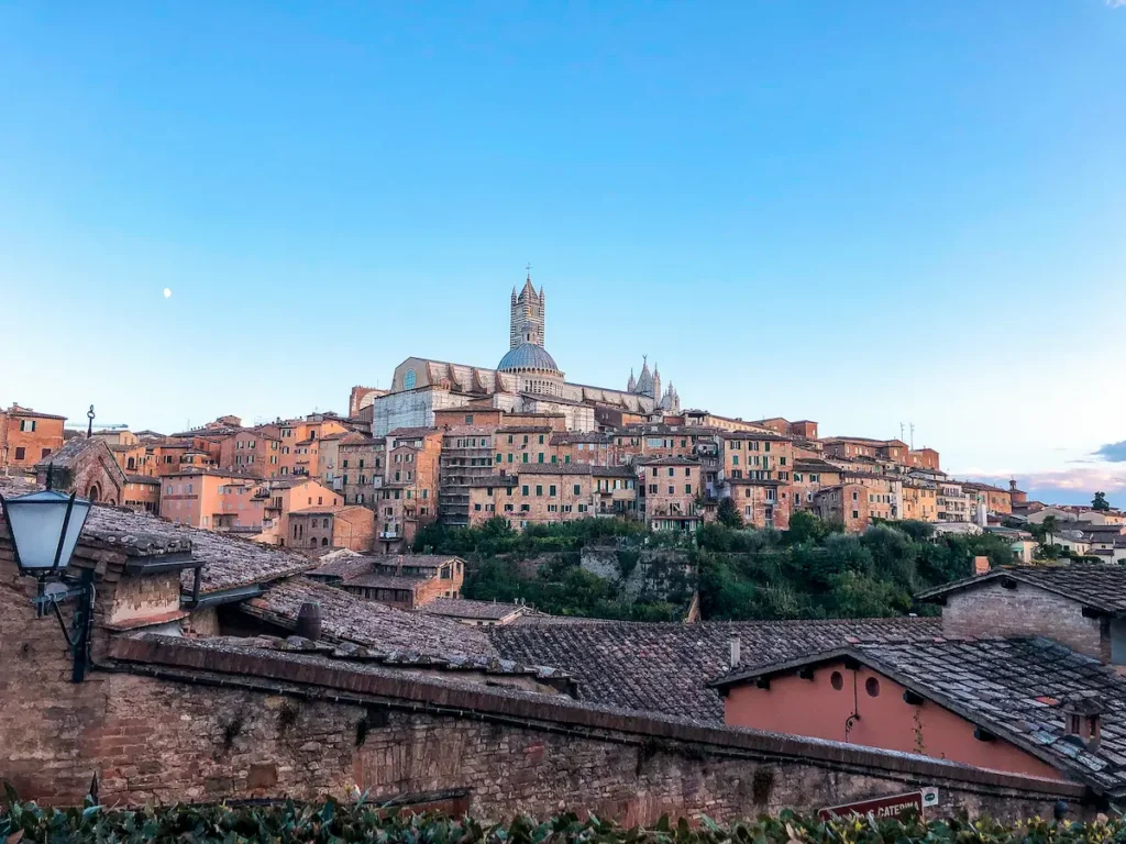 Sienne Vue sur toute la ville de Sienne